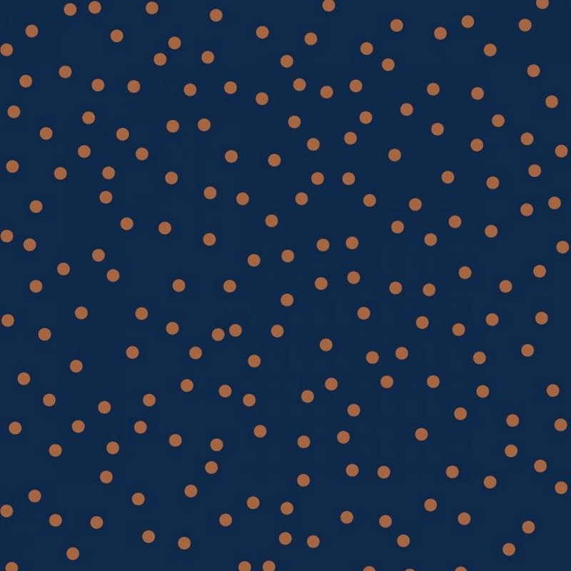 UTAG349 Superfresco Easy Confetti Wallpaper, Navy/Copper