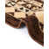Tapis brun de style oriental Eesi