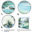 Tropical Beach Escape 3 - art mural bord de mer tropical-281067099-281067101