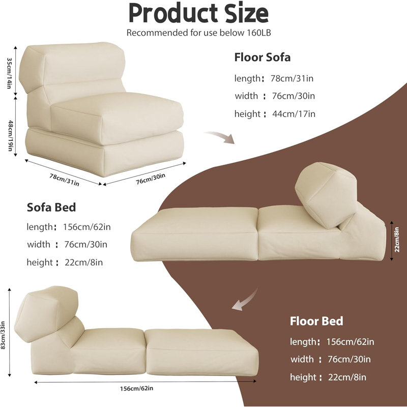 1 Seater Sofa & Chaise