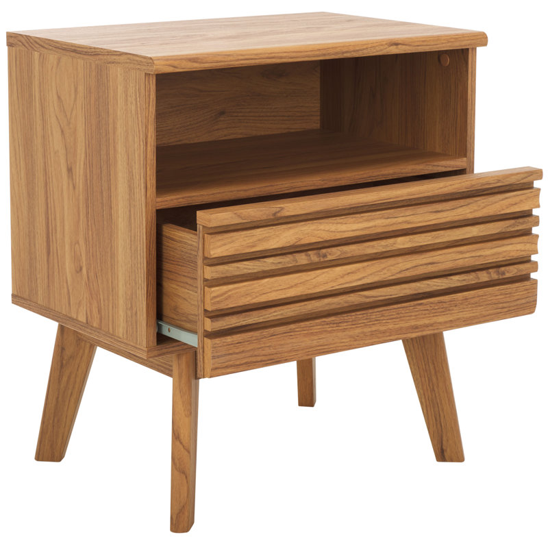 Kunio 21.65'' W Nightstand, Oak