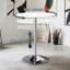Table bistro Valencia Holton à hauteur ajustable avec base en métal robuste et plateau en panneau de fibres à densité moyenne Valencia-865107220-865107217-865107221