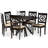 Ingalls 6 - Person Cross Legs Base Dining Set-326877622-367589170