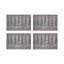 Topkapi Garden Pebbles Placemat Set-50817625
