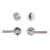 Juneau Passage Lever with Deadbolt Combo