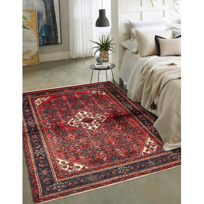 Andelz Red Rug 4'4" x 7'4"