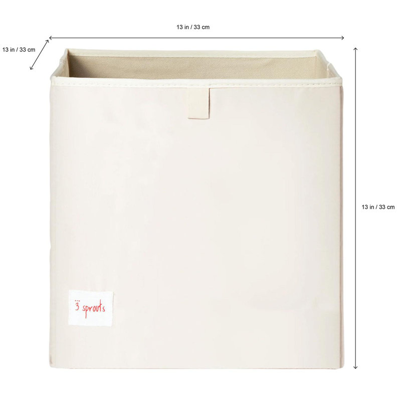 3 Sprouts Fabric Toy Box