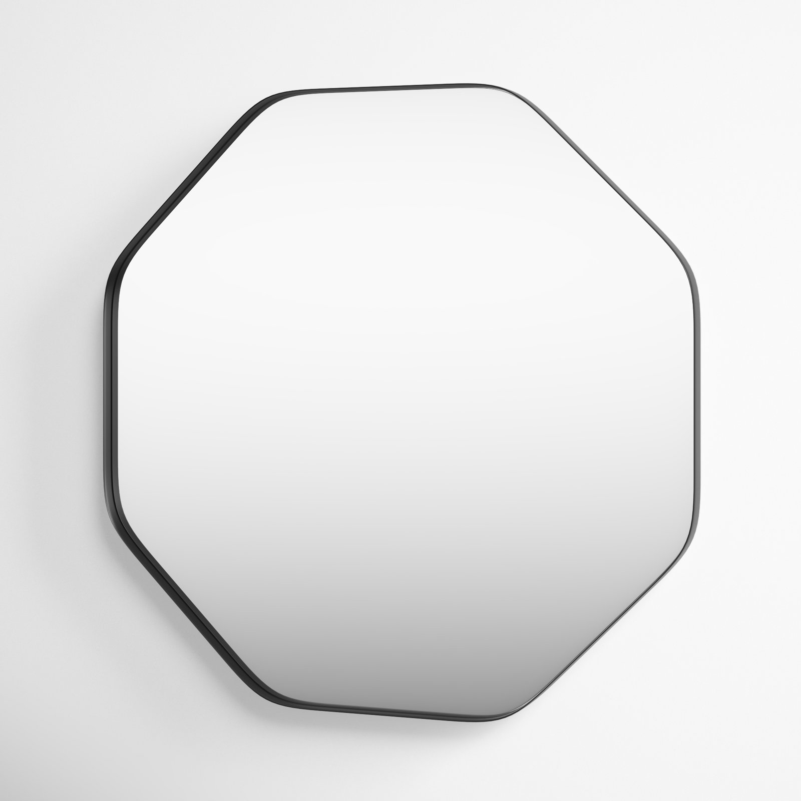 Minorca 24" Accent Mirror, Black