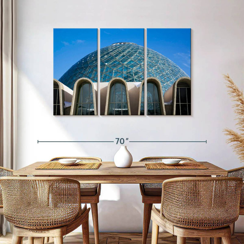 Mitchell Park Dome, 36" H x 57" W