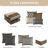 Caval 10 Piece Jacquard Comforter Set-1439360322-1467241664