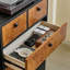 Commode d'appoint de style moyen moyen