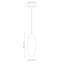Luminaire suspendu en forme de goutte à 1 lumière Bailey-Lee-66702440
