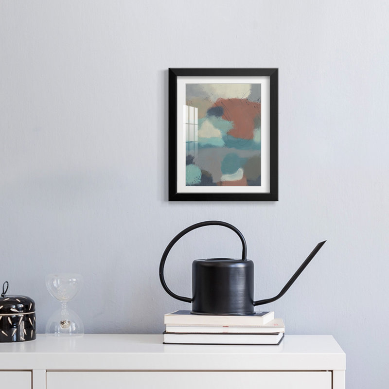 Floating By I - Impression encadrée, H 28,5 po x l 20,5 po, Noir