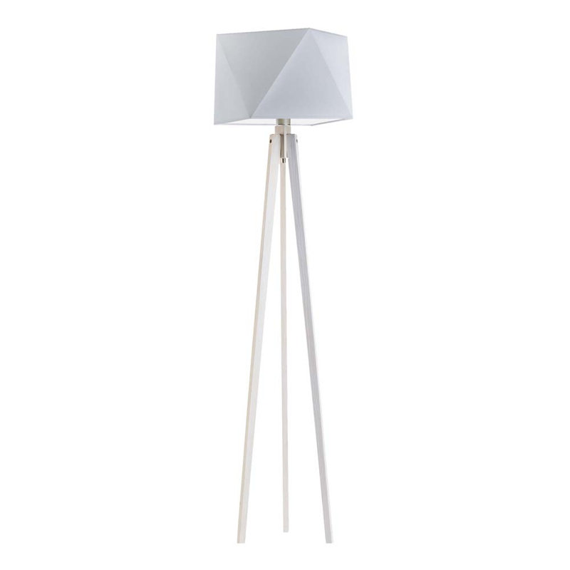 Artis 151cm Tripod Floor Lamp, White, Light Grey