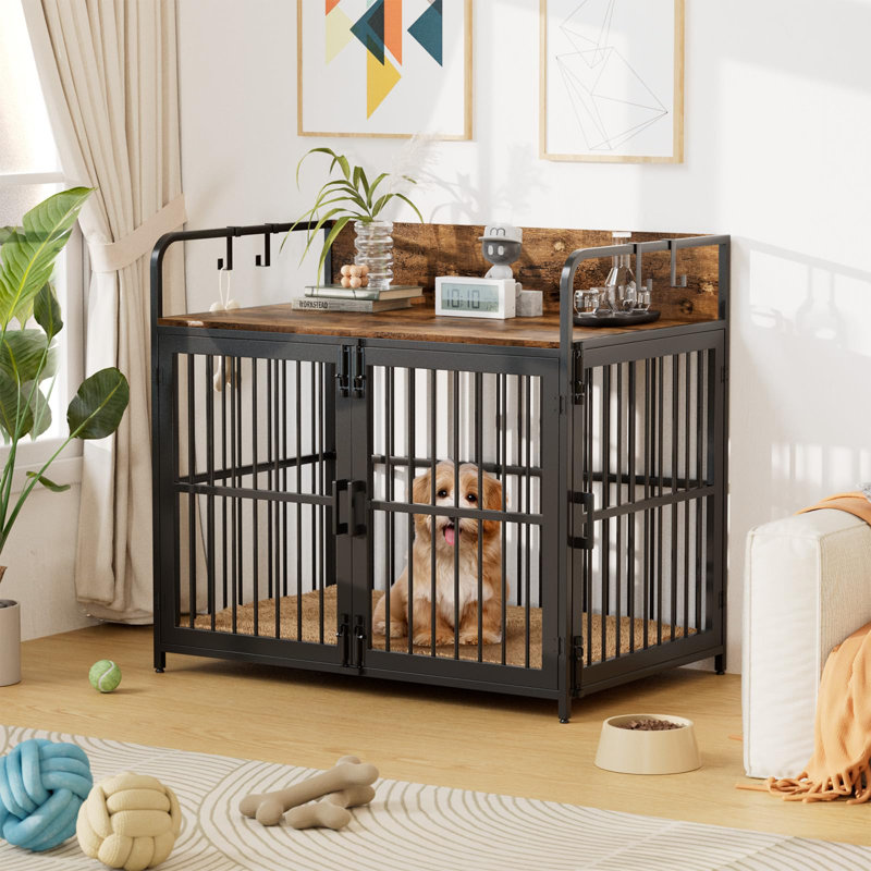 Steel Dog House with 2 Doors