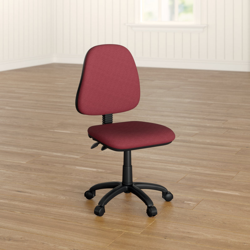 Holden Polyester Blend Office Chair, Red