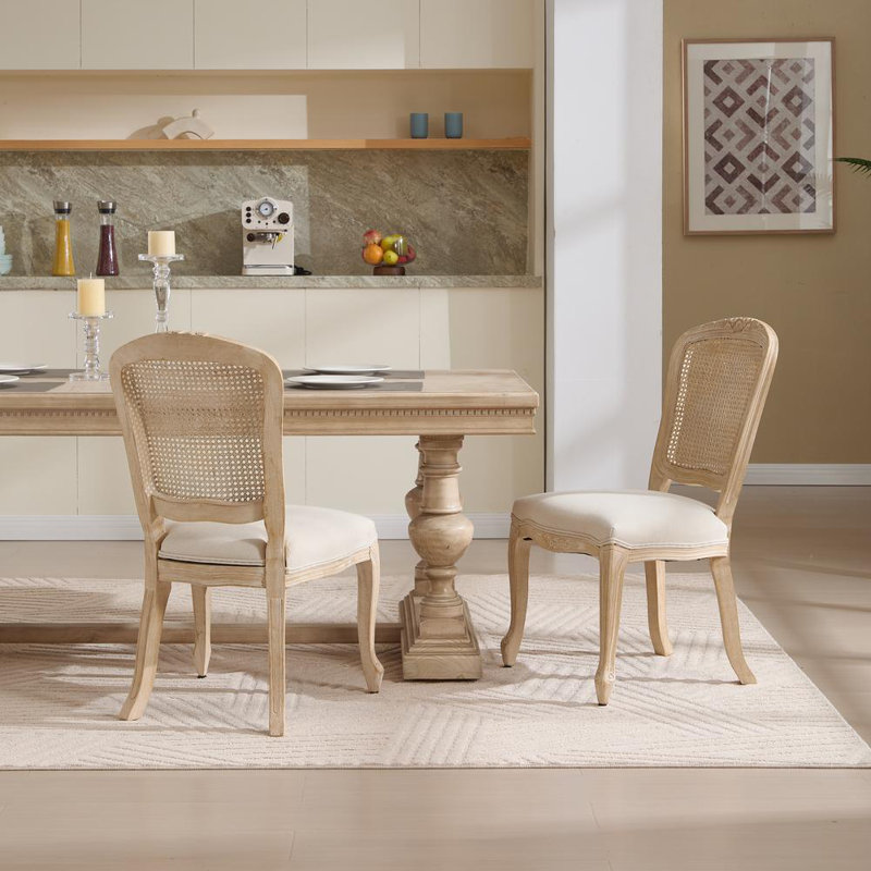37.8'' H Upholstered Side Chair (Set of 2)