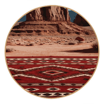  Tapis lavable Monument Valley Southwestern