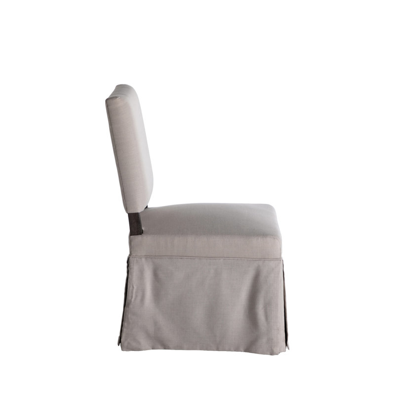 Robinson Fabric Side Chair in Ivory Beige