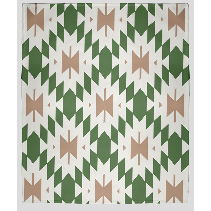 Jeté polaire HH Revival, L 30 po x L 40 po, 1.75, Vert