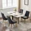 Chaises de salle à manger en chenille-568171709-568171710