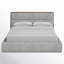 Lit plateforme en bois massif Berkeley-372442008