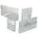 4.5" x 9" Mini Stacked Natural Stone Ledger Panel Corner Wall Tile