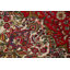 Tapis motif floral persan rouge Tabriz noué à la main 8 x 12