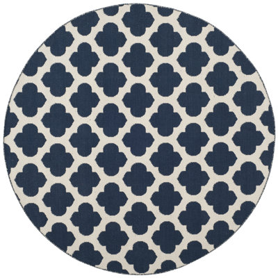 Romona Hand Woven Cotton Geometric Rug