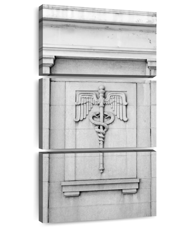 Medical Building, 44" H x 21" W
