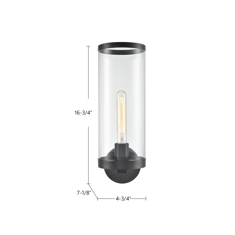 Revolve II 1 - Light Wallchiere, Natural Brass