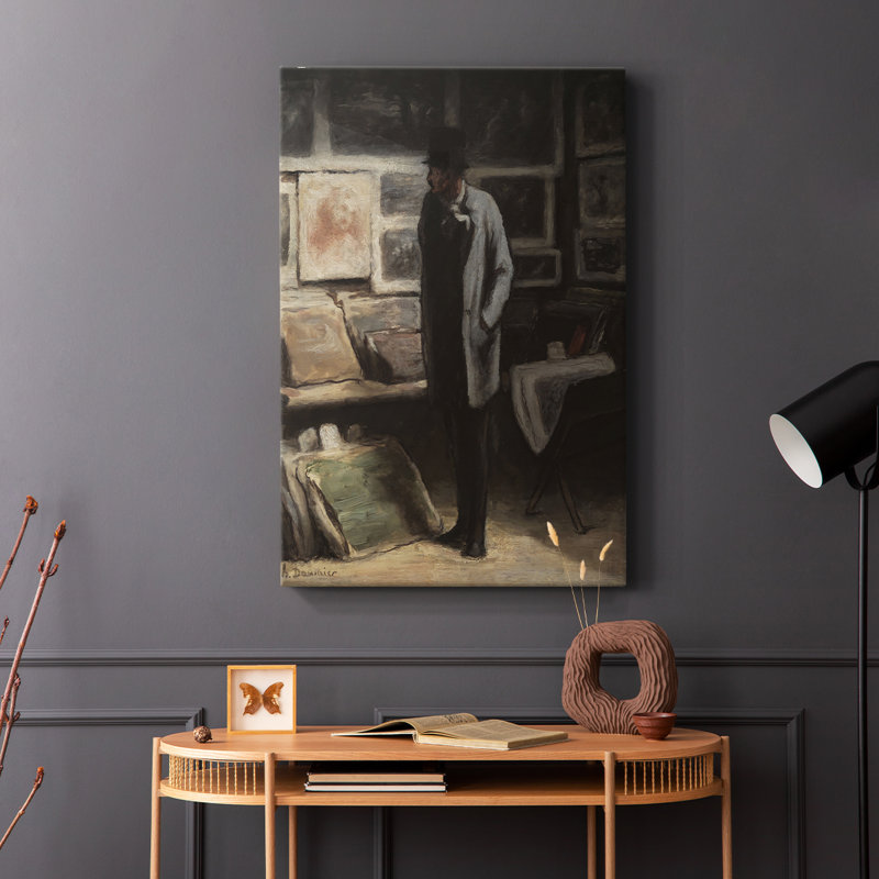 Vintage Portrait Print X -Gallery Wrapped Cavas, 18" H x 12" W