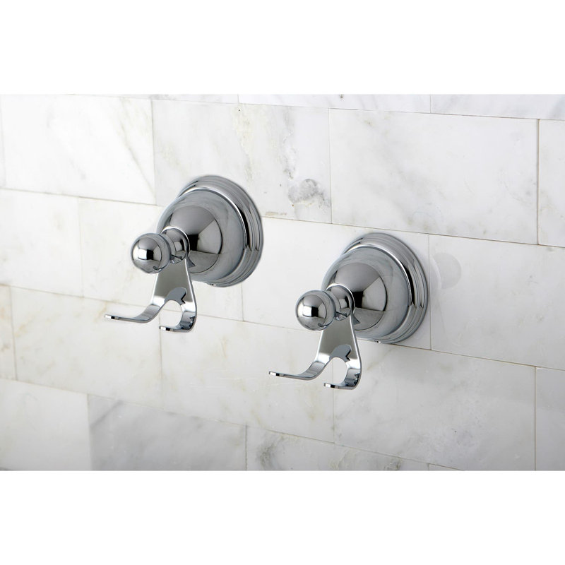Kingston Brass Restoration Robe Hook, Polished Chrome