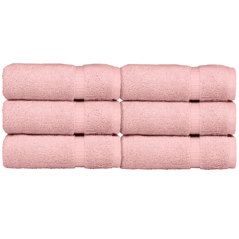 Ensemble de serviettes essuie-mains 100% coton 6 pièces Yogyakarta