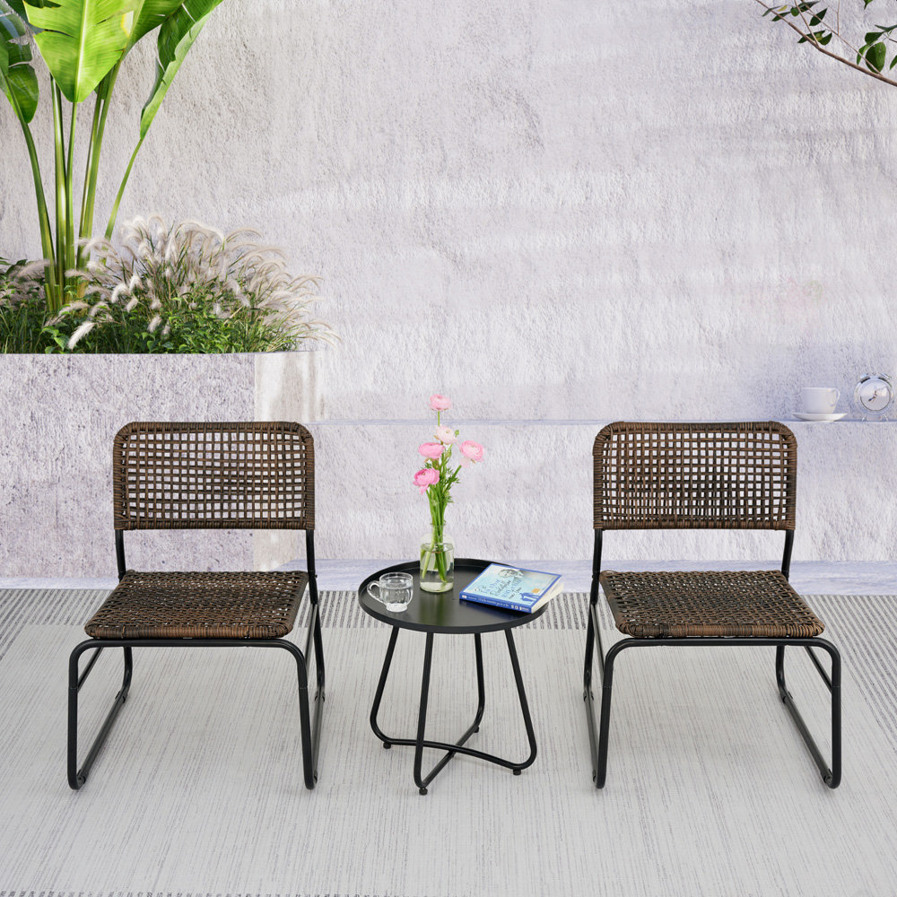 Winston Porter Shuwanda 2 - Person Outdoor Seating Group | Wayfair