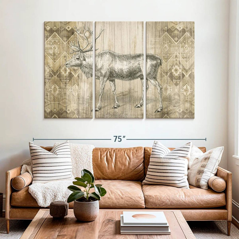 Brampt Natural History Lodge V, 42" H x 65" W
