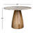 Mellonia Round Genuine Marble Dining Table-1726795911-1726448292