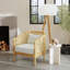 Table d'appoint en bois massif Woodrow