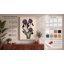 Purple Iris Study Botanical - Wrapped Canvas-1043471887-1043471873