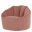 icon Sirena Scallop Chair Bean Bag Ochre Yellow Velvet Bean Bags-269658027