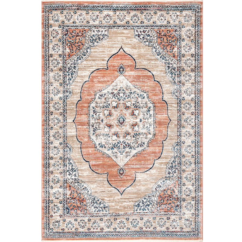 Idella Oriental Indoor Rug, Rectangle 4' x 6' 3"