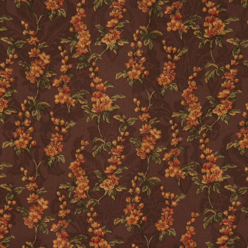 Floral Foliage Fabric