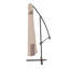 Housse de parasol de patio moderne et décalée Monterey, pour parasols ronds et carrés de 9 pi, beige