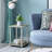 SIMPLISTIC 2-Tier Side Table Set Of 2 In Sonoma Oak