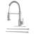 Pull-down Spray Functionality Stainless Steel Industrial Home Use Faucet