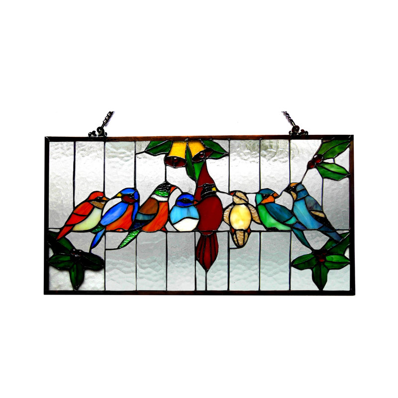 Panneau de fenêtre pour oiseaux cage