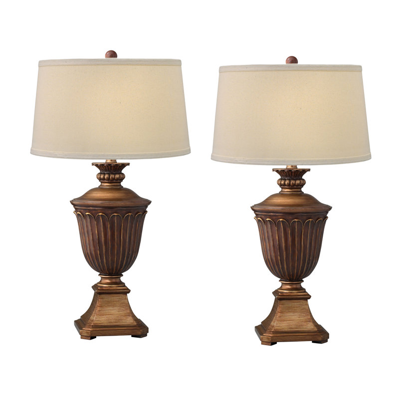 Tribute  34 in. Antique Sienna Table Lamp