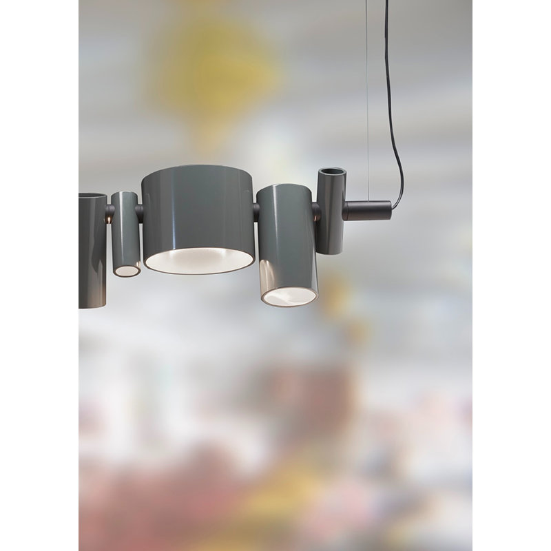 Dancing Queen 1 - Light LED Pendant, Gloss Gray