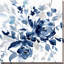 «Indigo Garden IB», reproduction d'aquarelle sur toile-31590829