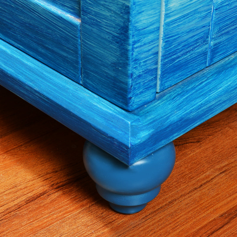 Armoire bleue style campagne américaine
